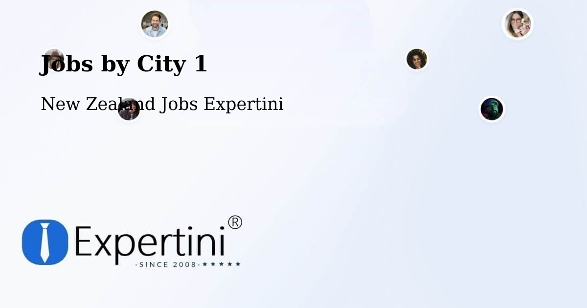 City Jobs in New Zealand - Expertini